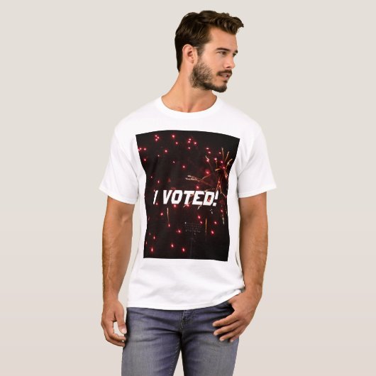 Ik heb voor T-Shirt gestemd (Voorkant volledig)