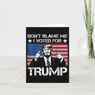 Ik heb voor Trump gestemd. Kaart