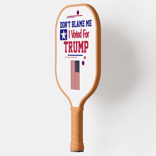 Ik heb voor Trump gestemd. Pickleball Paddle (Links)