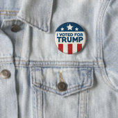 Ik heb voor Trump gestemd Ronde Button 5,7 Cm (In situ)