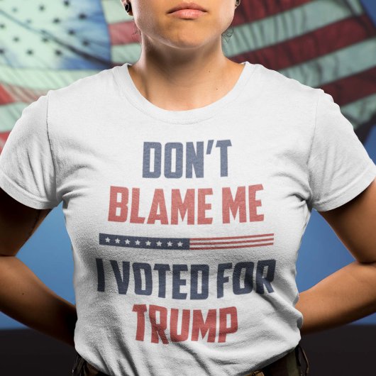 Ik heb voor Trump gestemd. T-shirt