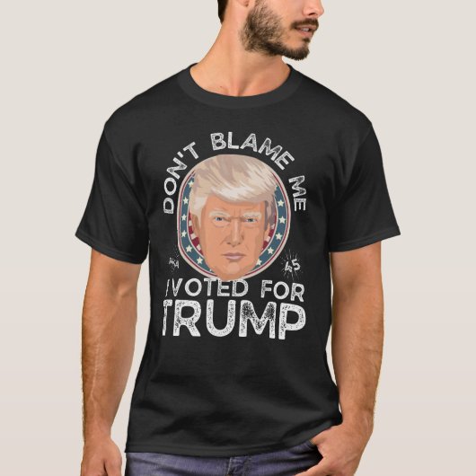 Ik heb voor Trump gestemd. T-shirt (Voorkant)