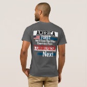 Ik heb voor Trump T-Shirt gestemd. (Achterkant volledig)