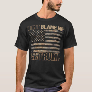 Ik heb voor Trump Tactitical USA Camo gestemd. T-shirt