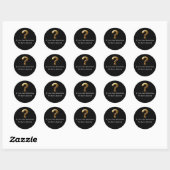 Ik heb Vragen Personeel Evenement Stickers (Vel)