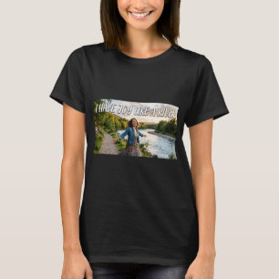 Ik heb vreugde als een rivier t-shirt