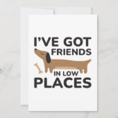 Ik heb vrienden op kleine plekken bedankkaart (Voorkant)