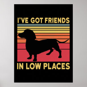 Ik heb vrienden op kleine plekken poster