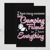 Ik heb waanzinnige geweldige beste kampeervrienden (Voorkant / Achterkant)