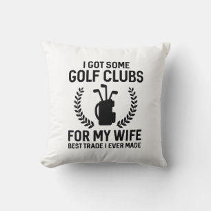 Ik Heb Wat Clubs Voor Mijn Vrouw Kussen
