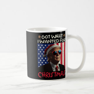 Ik heb wat ik wilde voor kerst Trump 1 Koffiemok