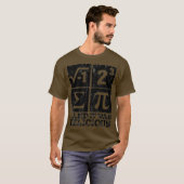 Ik heb wat pi Funny gegeten... Wiskunde Nerd T-shirt (Voorkant volledig)