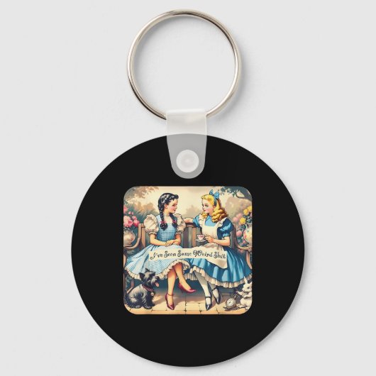 Ik heb wat rare dingen gezien sleutelhanger (Voorkant)