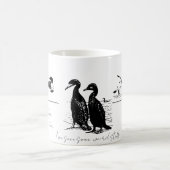 Ik heb wat rare dingen gezien - vogels koffiemok (Center)