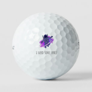 'Ik Heb Wat Ruimte Nodig' Grappig Speels Ruimtevaa Golfballen
