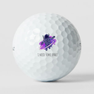 'Ik Heb Wat Ruimte Nodig' Grappig Speels Ruimtevaa Golfballen