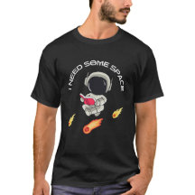 IK HEB WAT RUIMTE NODIG, GRAPPIGE ASTRONAUT
