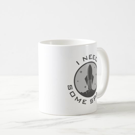Ik heb wat ruimte nodig koffiemok (Voorkant rechts)