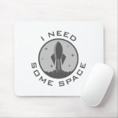 Ik heb wat ruimte nodig muismat (Met muis)