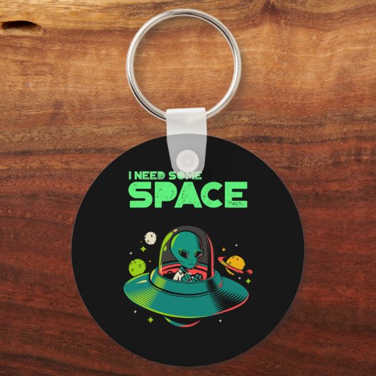 Ik heb wat ruimte nodig voor mentaal gezondheidsbe sleutelhanger (Voorkant)