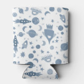 Ik heb wat ruimte-universum UFO PLanets Pattern no Blikjeskoeler (Achterkant)