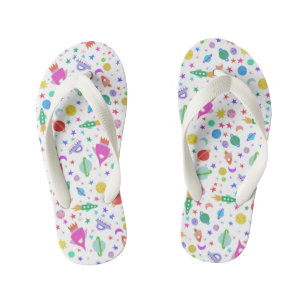 Ik heb wat ruimte-universum UFO PLanets Pattern no Kinder Teenslippers