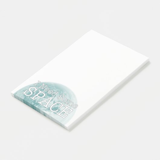 Ik heb wat spatie-post-it notities nodig post-it® notes (Schuin)