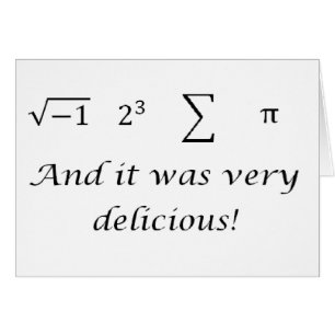 Ik heb wat wiskunde shirt gegeten