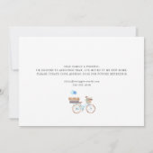 Ik heb Waterverf Chic Moving Announcement verplaat Aankondiging (Achterkant)