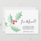 Ik heb Waterverf Holly Kaart van de Aankondiging v (Voorkant)