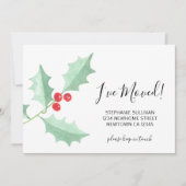 Ik heb Waterverf Holly verhuisd Aankondiging (Voorkant)