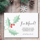 Ik heb Waterverf Holly verhuisd Aankondiging