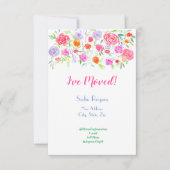 Ik heb Waterverf Rozen aangekondigd Aankondiging (Voorkant)