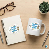 Ik heb weer een vergadering overleefd | Sarcastisc Sticker