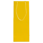 Ik heb wijn gekocht! Gele waszak Wijn Cadeautas (Achterkant)