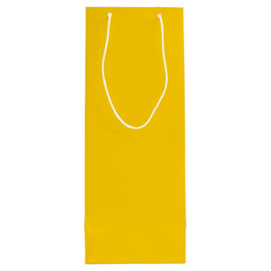 Ik heb wijn gekocht! Gele waszak Wijn Cadeautas (Achterkant)