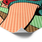 "Ik heb wijn nodig - wijn begrijpt me" Poster (Hoek)