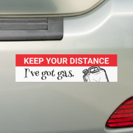 Ik Heb Winderigheid Bumpersticker