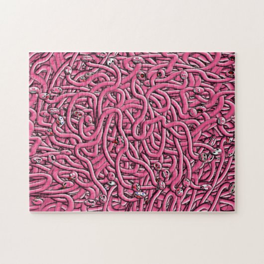 Ik heb wormen legpuzzel (Horizontaal)