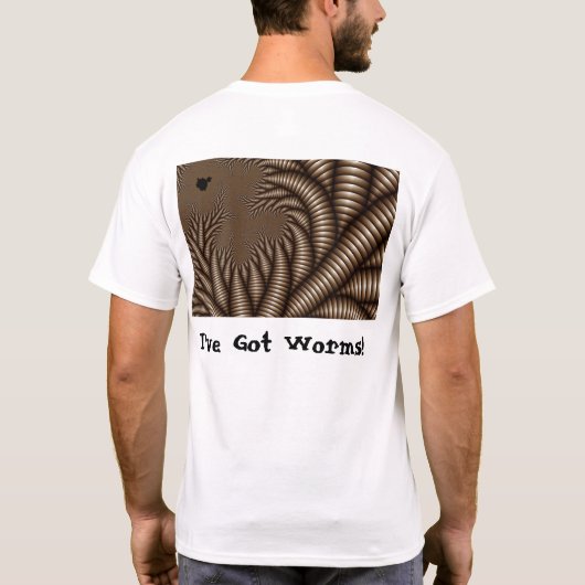 Ik heb Worms T-shirt (Achterkant)
