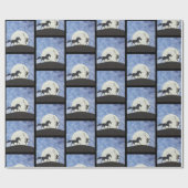 "Ik heb ze een nacht gezien!" Cadeaupapier (Vlak)