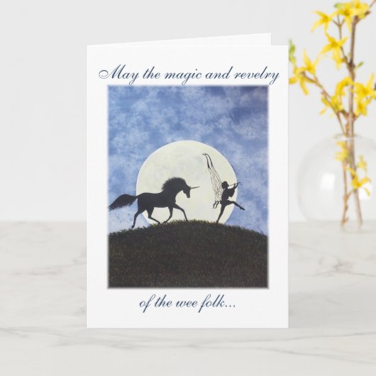 "Ik heb ze 's nachts gezien. Kaart (Gele Bloem)