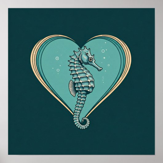 Ik heb zeepaardjes poster (Voorkant)