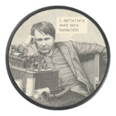 Ik heb zeker meer bandbreedte nodig hockey puck (Voorkant)