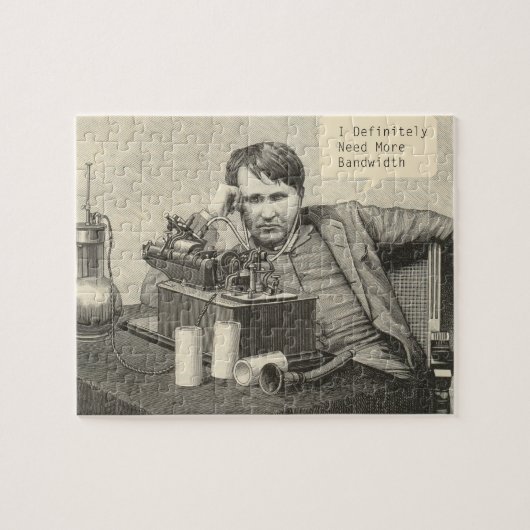 Ik heb zeker meer bandbreedte nodig legpuzzel (Horizontaal)