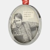 Ik heb zeker meer bandbreedte nodig metalen ornament (Links)