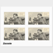 Ik heb zeker meer bandbreedte nodig rechthoekige sticker (Vel)