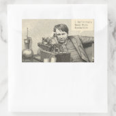 Ik heb zeker meer bandbreedte nodig rechthoekige sticker (Tas)