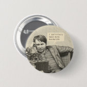 Ik heb zeker meer bandbreedte nodig ronde button 5,7 cm (Voorkant /achterkant)