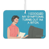 Ik heb zelf gezocht! - Grappig Luchtverfrisser (Voorkant)